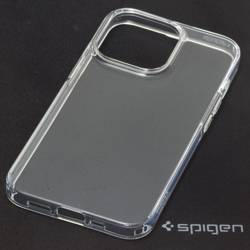 Spigen iPhone 13 Pro Liquid Crystal Crystal Transparent Clear Case + Verre trempé Spigen Glas.Tr Slim