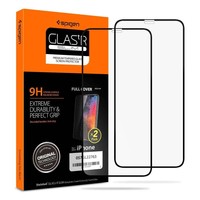 SPIGEN Iphone 11 Pro X / Xs Glas Fc 2er-Pack Schwarz